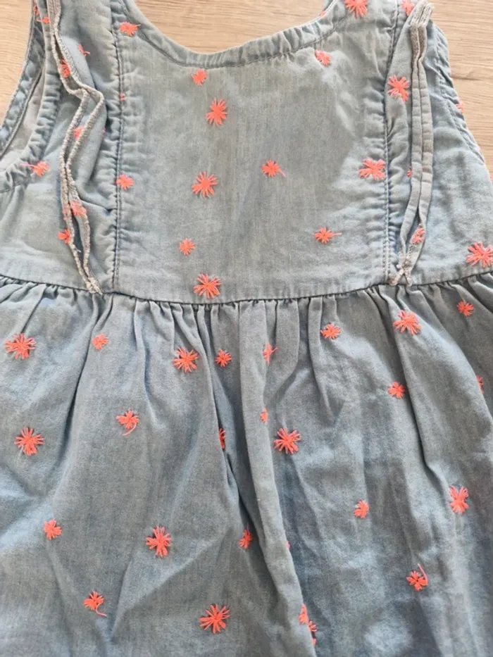 Robe faux jean 18 mois - photo numéro 2