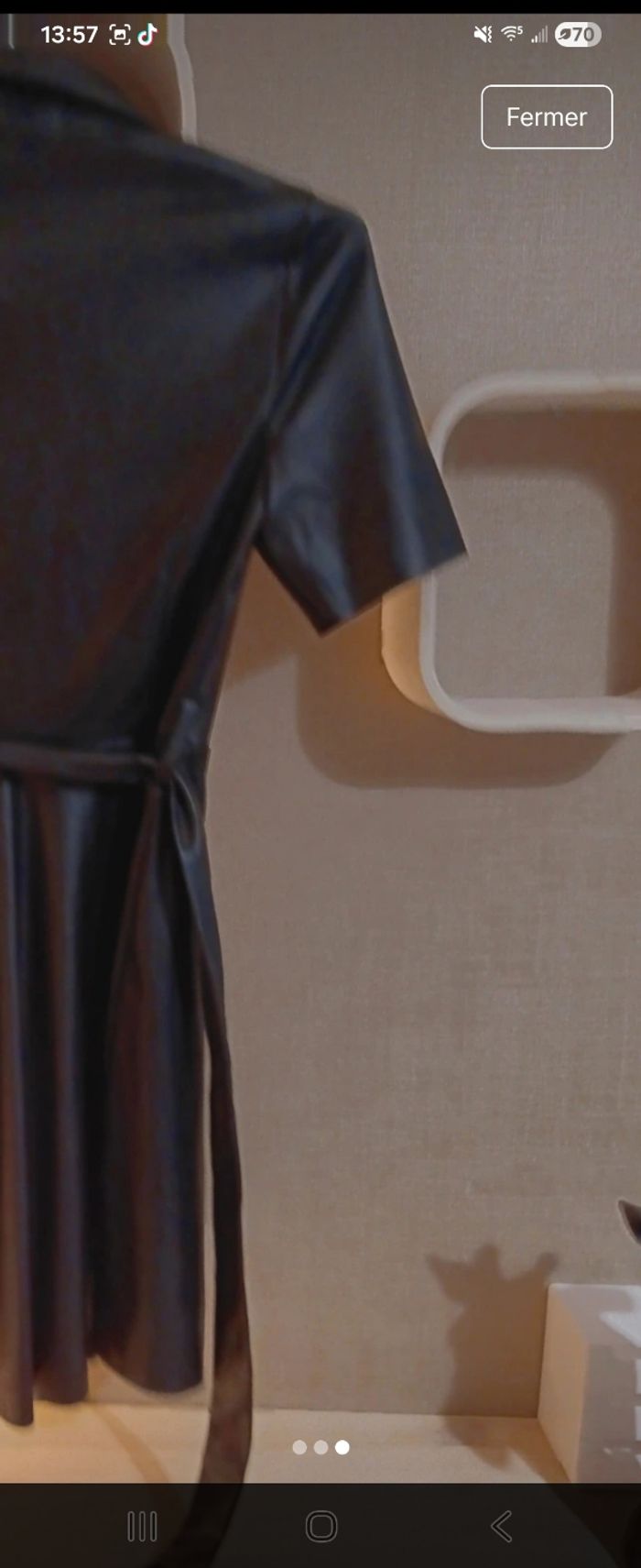 Robe en cuir s - photo numéro 2