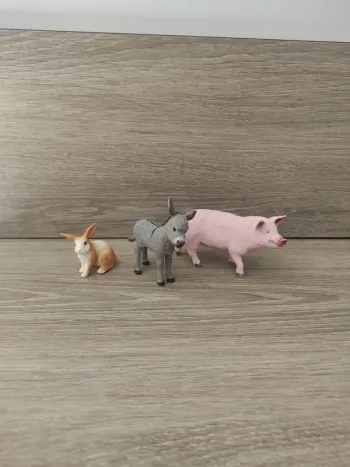 Lot de 3 animaux de la ferme Schleich