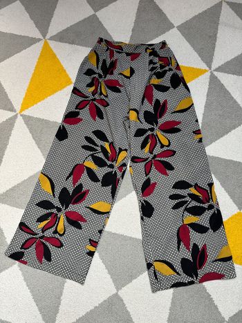 Pantalon à jambes larges Vintage Dressing Taille 36