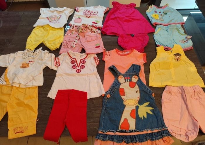 Gros lot de 68 pieces fille été taille 3 mois - photo numéro 2