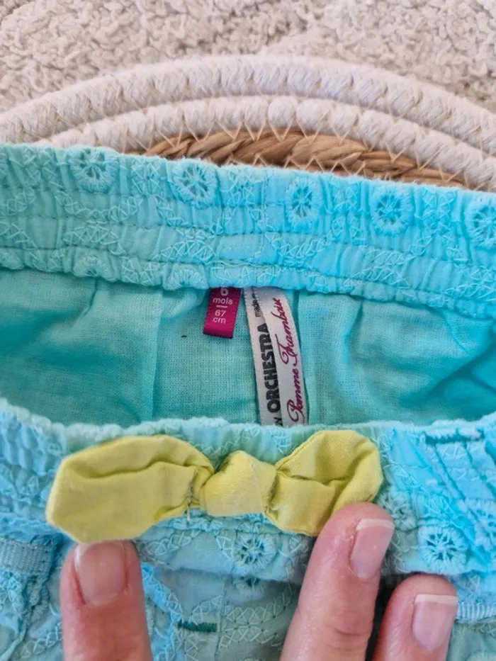 Pantalon bébé fille 6 mois - photo numéro 3