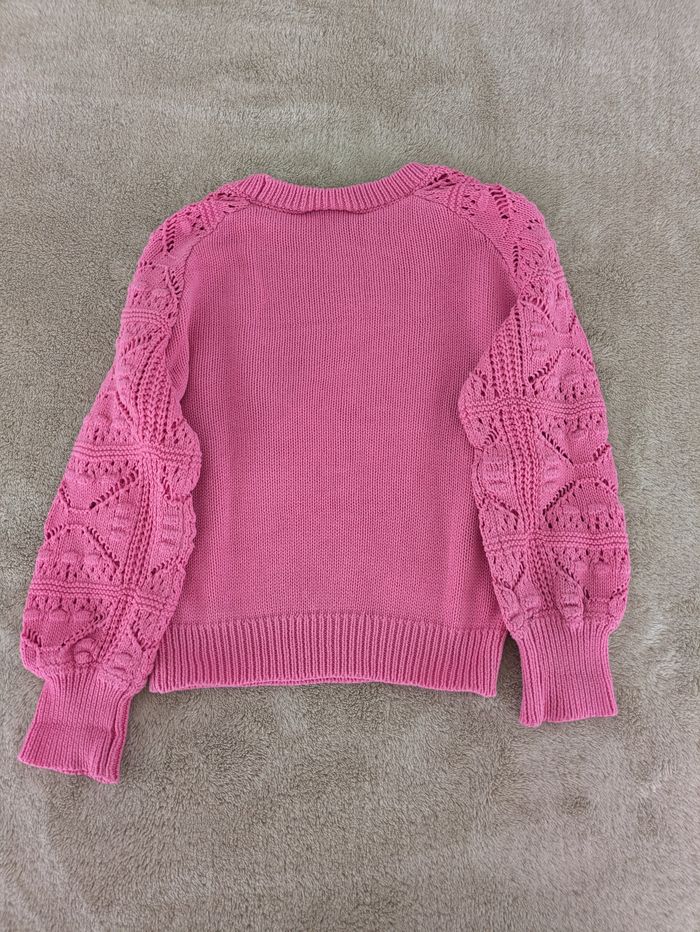 Magnifique Pull Rose Fushia Tape à l'Œil - photo numéro 3