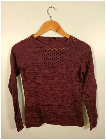 C5 pull violet Maje T2