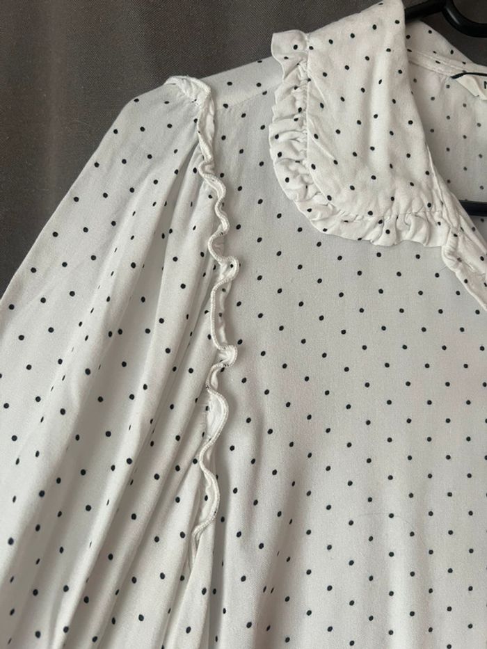Blouse légère avec volants Naf Naf - photo numéro 3
