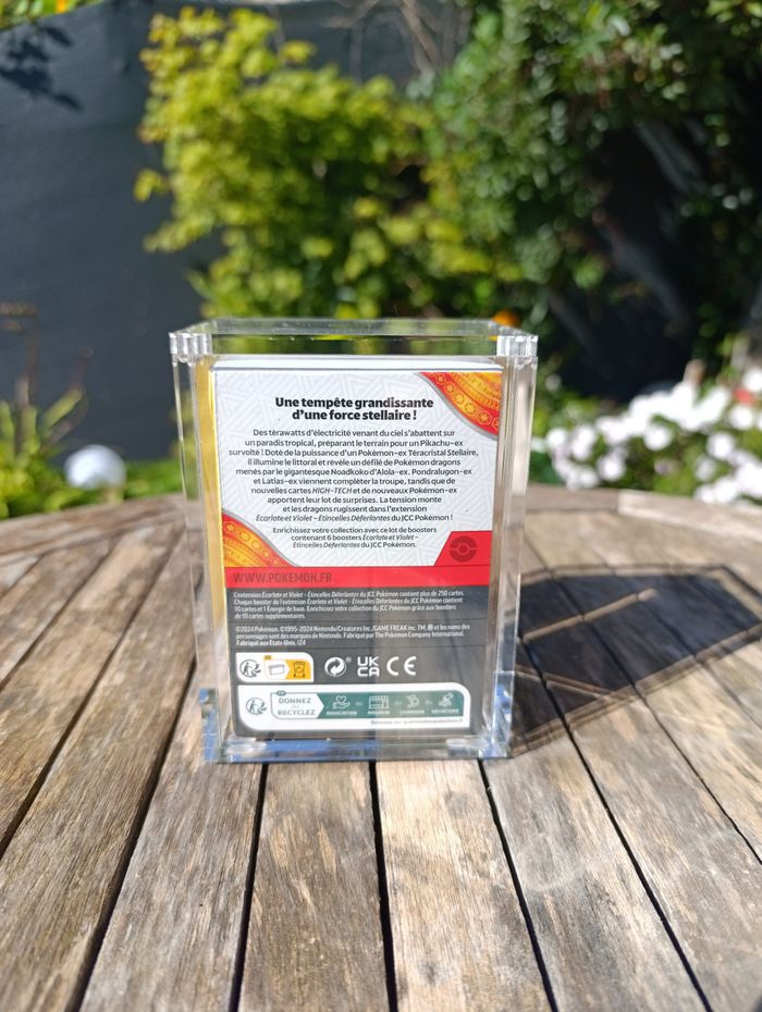 🔒 Protection Acrylique Magnétique – Bundle Pokémon (6 Boosters) - photo numéro 2