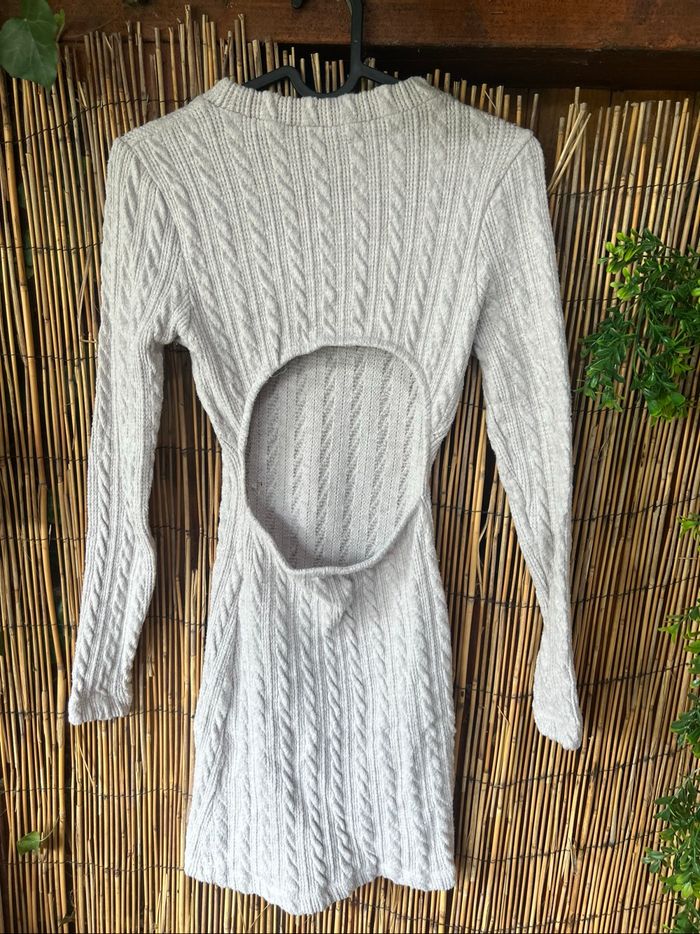 robe en laine dos nu - photo numéro 3