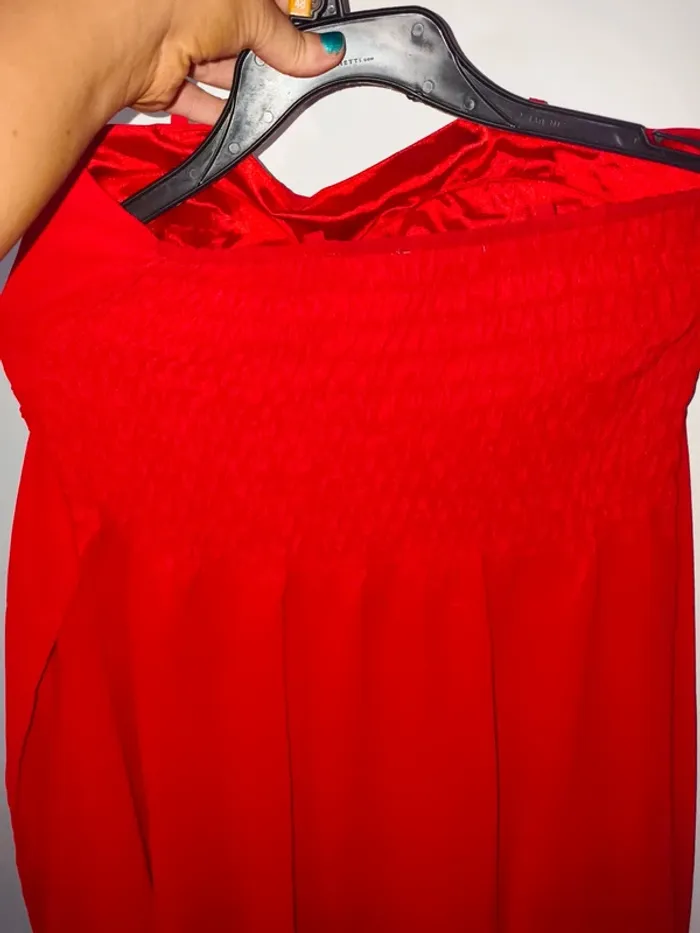 Robe bustier rouge Sonia pena très bon état taille 40 - photo numéro 3