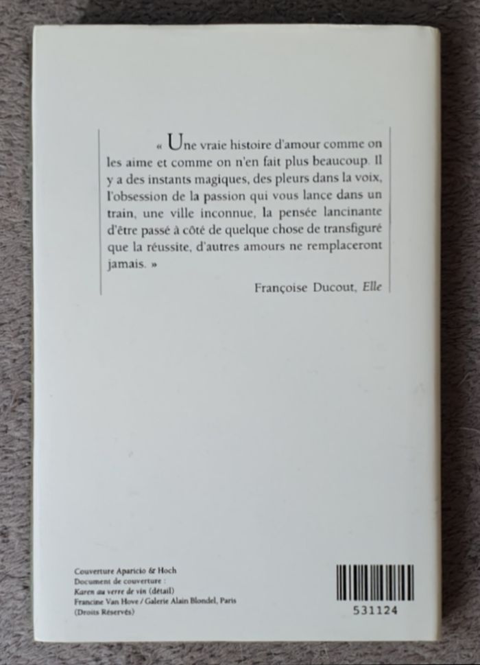 Roman d'Amour Historique "Une Jeune Fille" / Dan Franck aux Éd. France Loisirs - photo numéro 2