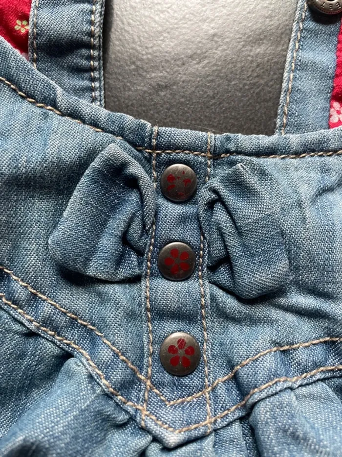 Robe jeans 12 mois - photo numéro 3