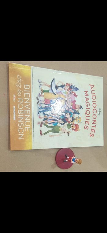Numero75 des audiocontes Magiques Altaya disney deagostini livre et figurine audio conte compte