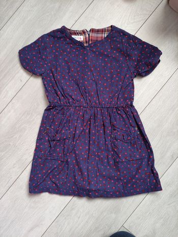 Robe velours compagnie des petits 6 ans