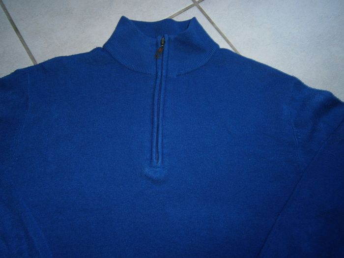 Pull ML bleu roi PASCAL MORABITO Taille M - photo numéro 2