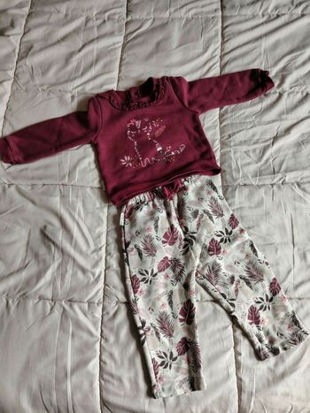 Ensemble petit béguin 18mois