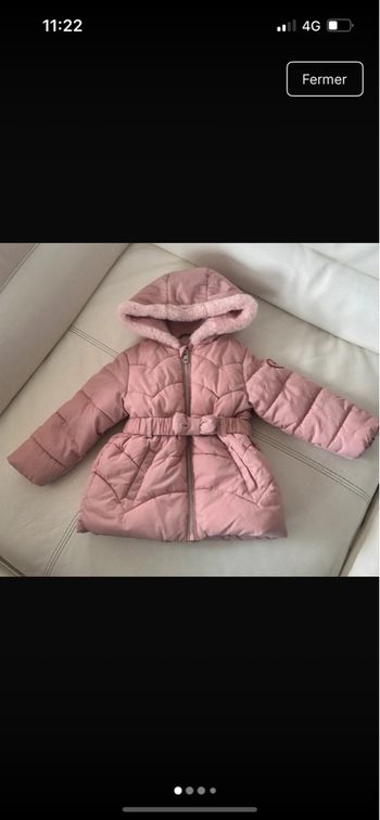 Blouson manteau fille 2 ans 