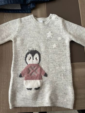 Robe longue pull 12 mois