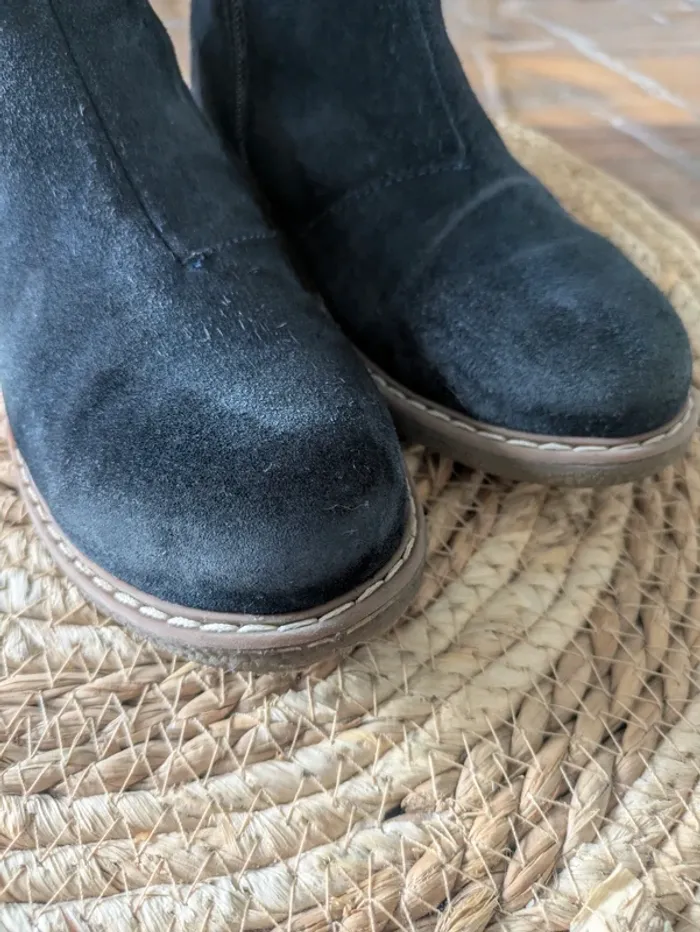 Bottines bleues marines - photo numéro 4
