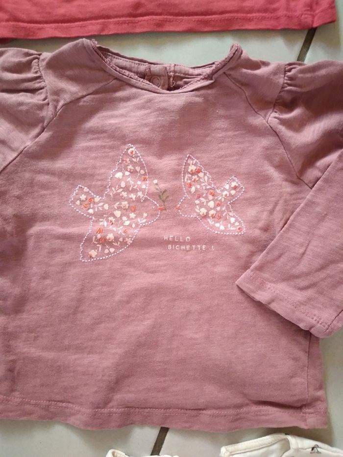 Lot 3 tee shirt manches longues - photo numéro 2