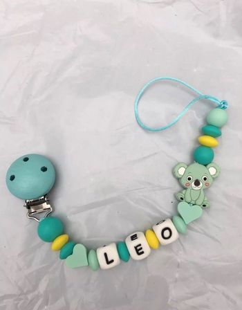 Attache tétine personnalisé