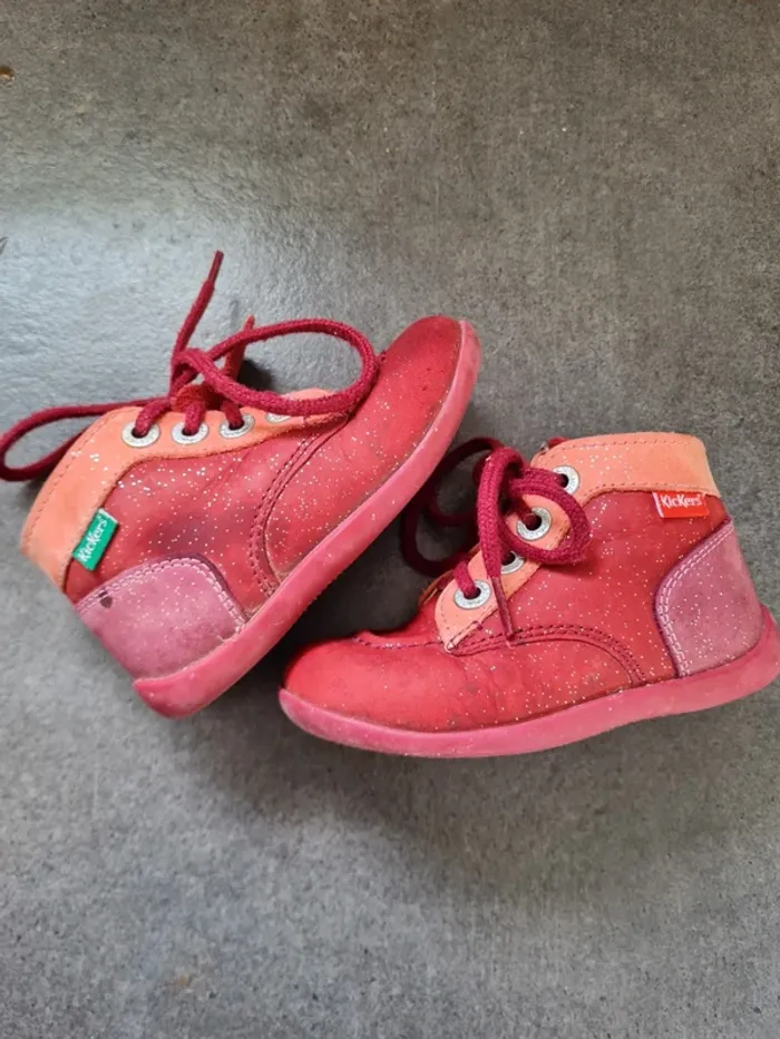 Chaussure kickers taille 22 - photo numéro 3