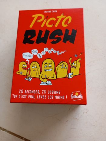 Jeu picto rush neuf pas déballé de goliath