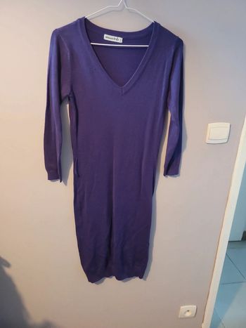 Robe pull violette taille 1 Women Only