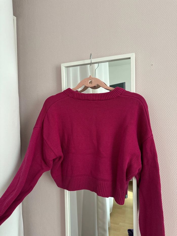 Pull bordeau - Jennyfer - photo numéro 4