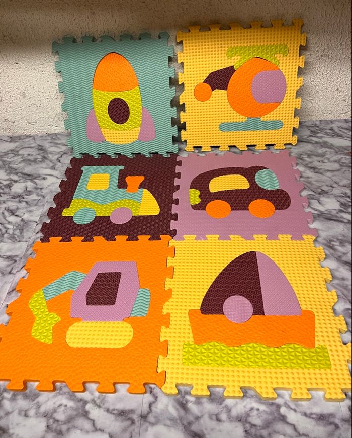 9 dalles puzzles Ludi