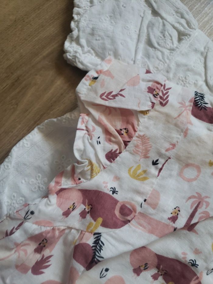 Lot de 2 blouses TAO 18 mois 81 cm - photo numéro 4