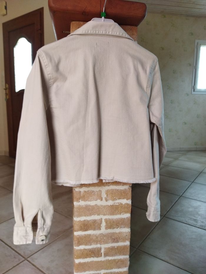Veste en jean courte 12 ans - photo numéro 2
