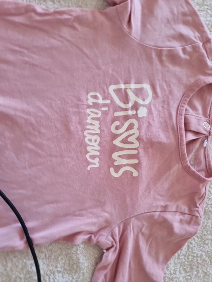 Tee-shirt orchestra rose - photo numéro 2