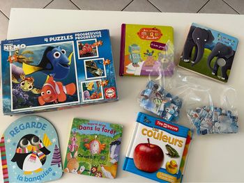 Lot livres / puzzles