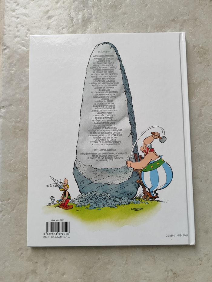 Livre BD Astérix - Tome 36 - Le Papyrus de César - photo numéro 2
