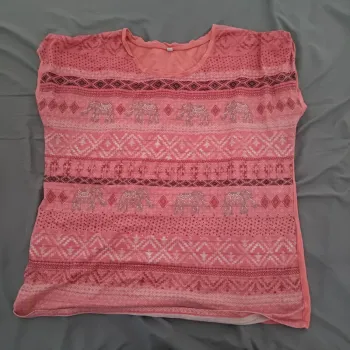 Tshirt T3 avec éléphants strass
