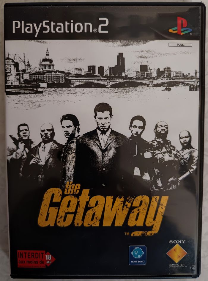 The Getaway PS2 Complet PAL FR Sony PlayStation 2 avec carte incluse du jeu
