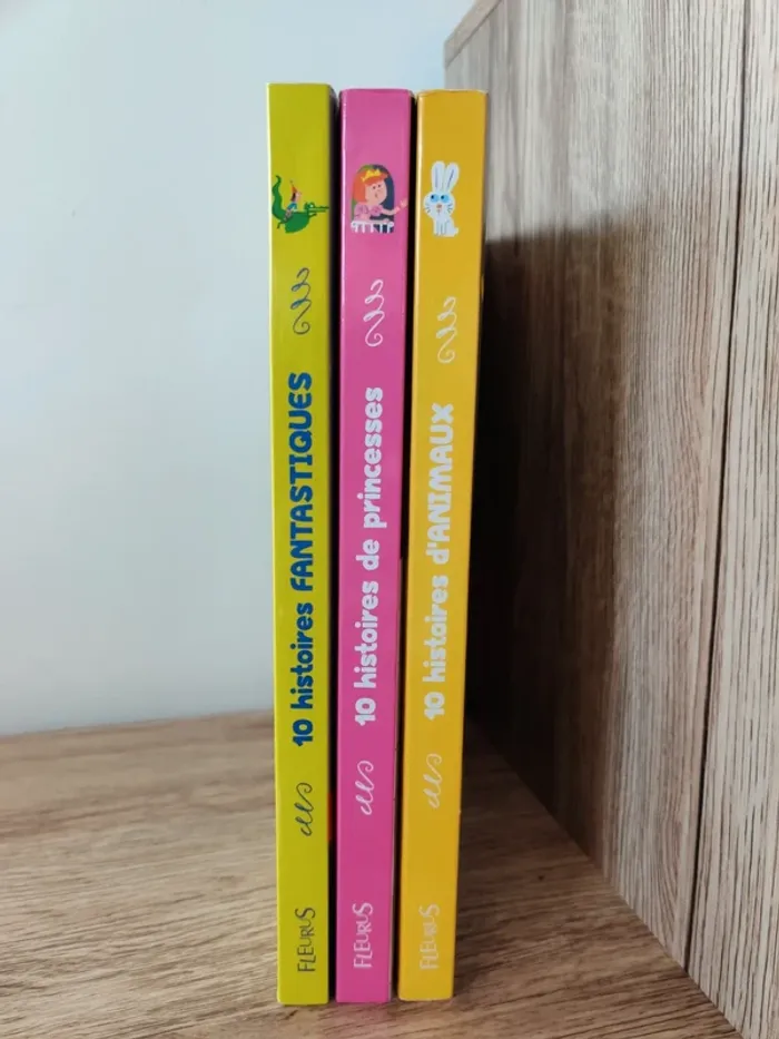 Lot de 3 recueils d'histoires pour enfant