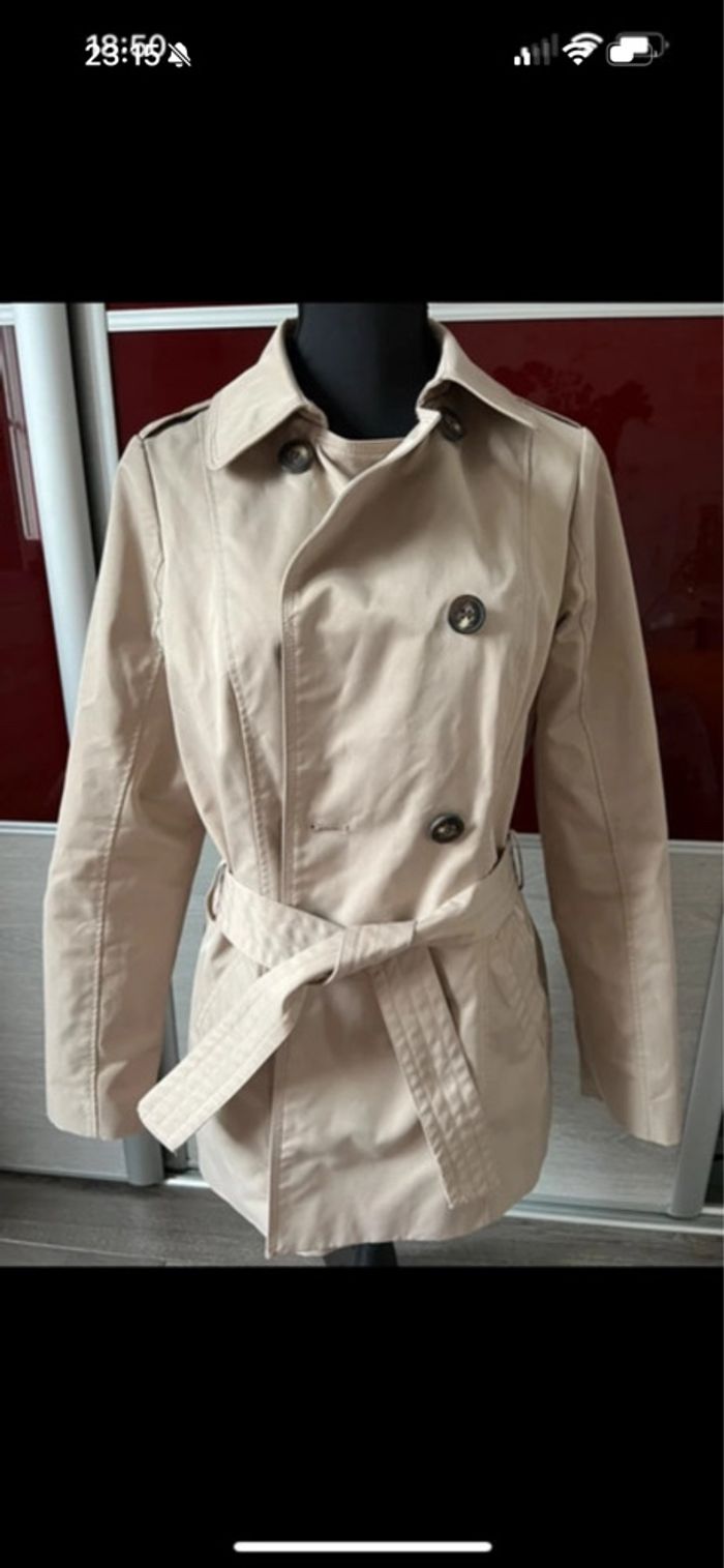 Trench beige kiabi - photo numéro 2