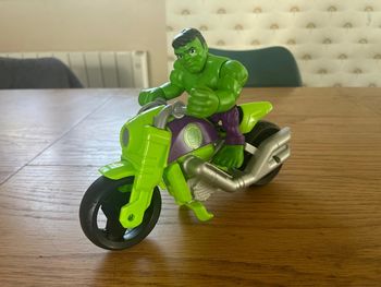 Hulk et sa moto