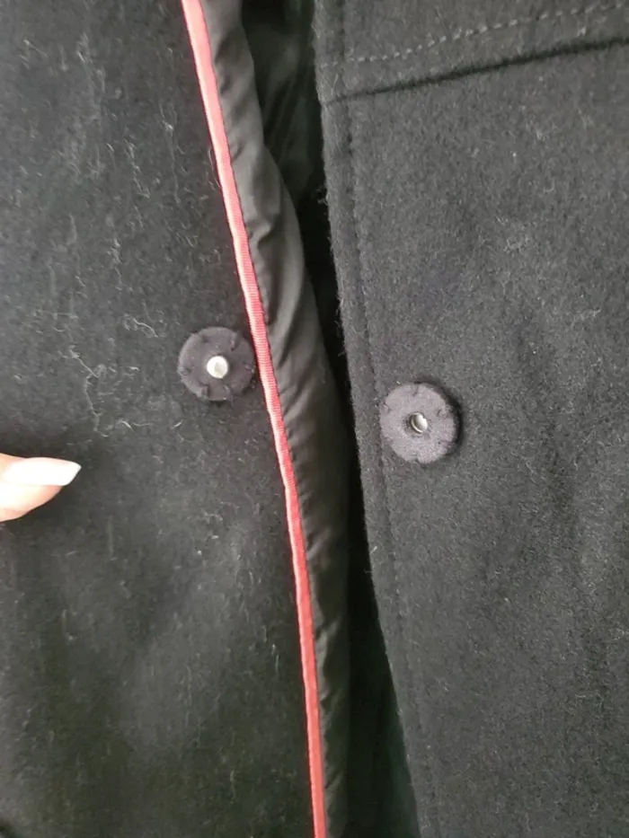 Manteau / duffle-coat - H&M - taille M - laine recyclée - photo numéro 4