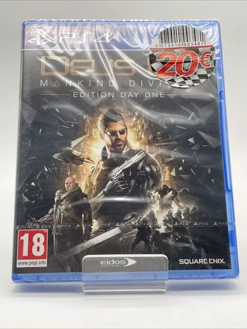 Deus Ex Manking Divided Edition  Day One PlayStation 4