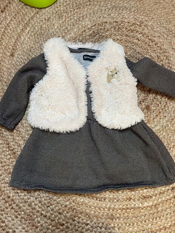 Robe + gilet