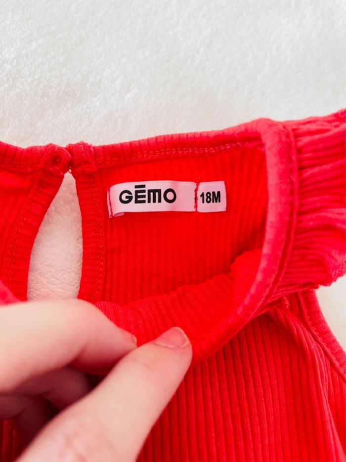 Ensemble pantalon et débardeur rose fushia fluide 18 mois Gemo - photo numéro 7