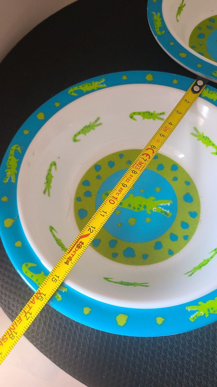 bol enfant motif crocodile lot - photo numéro 4