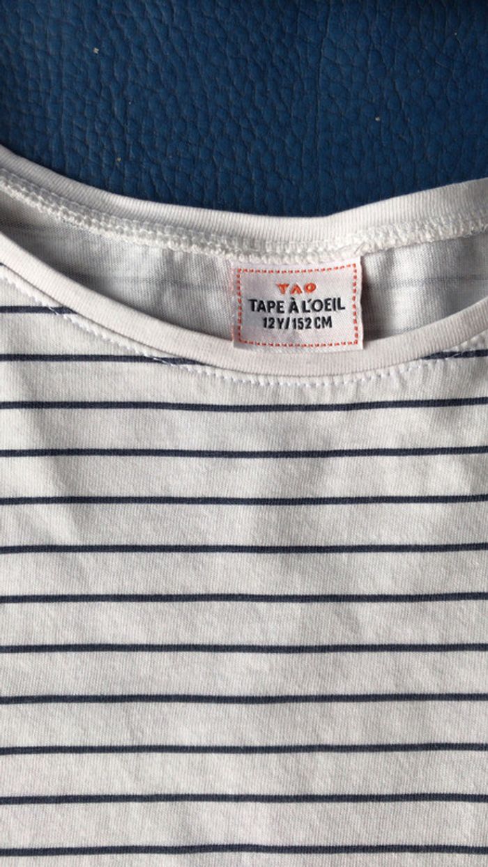 TAO t shirt taille 12 ans - photo numéro 3