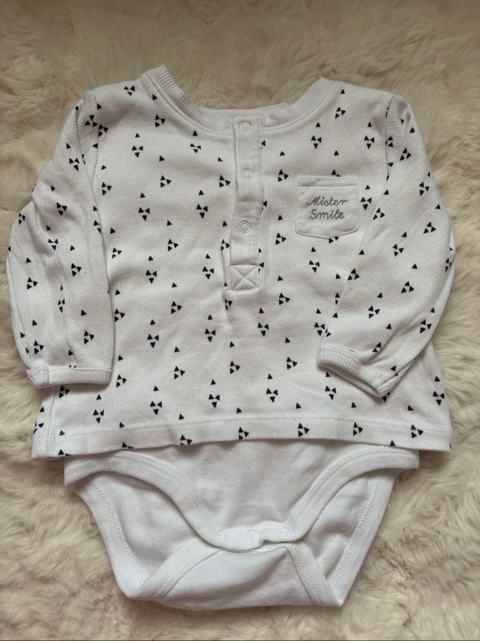 👕 lot de pull légé - gemo - NPO - bébé garçon - 6 mois - très bon état - photo numéro 4