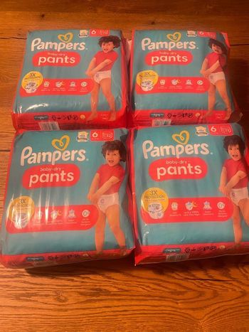 Couche Pampers taille 6