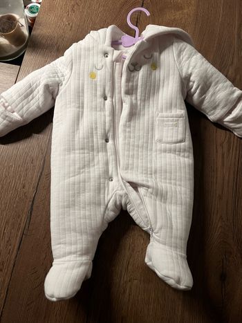 Combipilote / Manteau bébé blanc