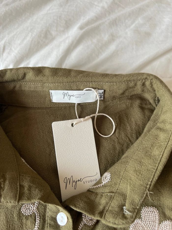 Ensemble chemise pantalon en lin - photo numéro 6