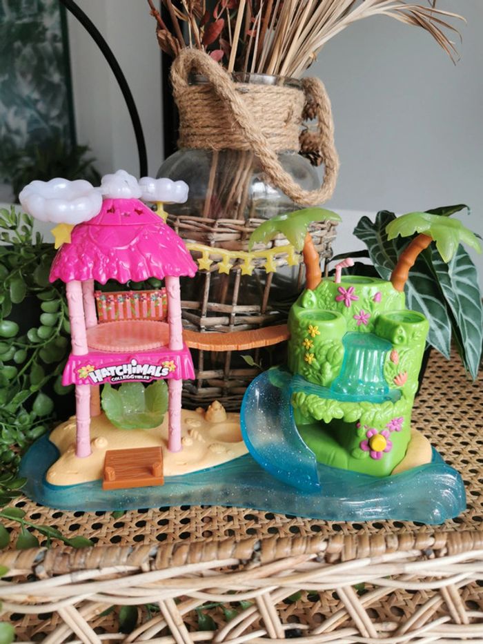 🌺Hatchimals tropical Party colleggtibles île lumineuse