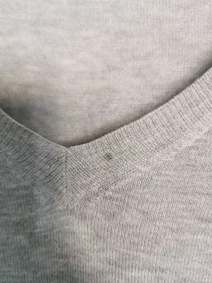 Pull t-shirt gris comptoir des cotonniers - photo numéro 5